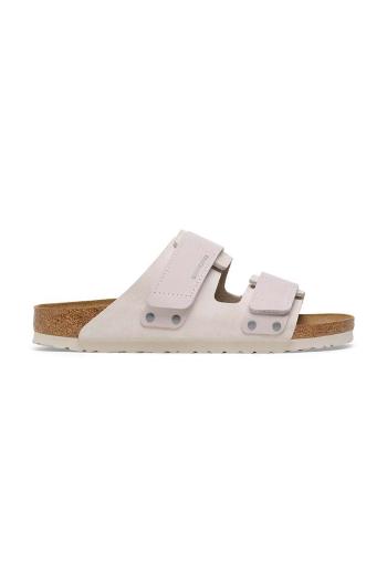 Semišové pantofle Birkenstock Uji bílá barva, 1024800