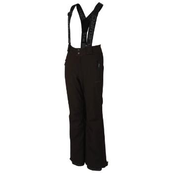 Lewro URSI Dětské lyžařské softshellové kalhoty, černá, velikost 128-134