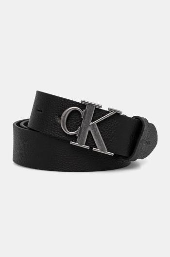 Kožený pásek Calvin Klein Jeans pánský, černá barva, K50K511831