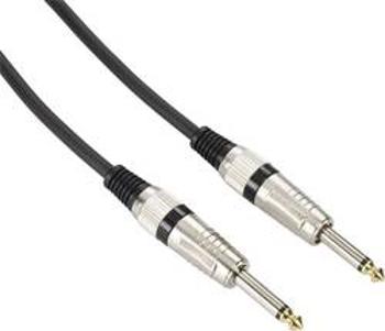 Instrumentální kabel JACK 6,3 mm Paccs, 6 m, černá