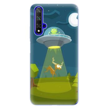 Odolné silikonové pouzdro iSaprio - Alien 01 - Huawei Honor 20