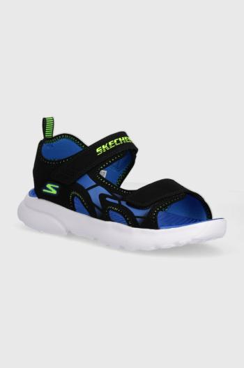 Dětské sandály Skechers RAZOR SPLASH černá barva