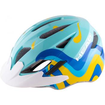 Head Y11A OUT MOULD Dětská cyklistická helma, tyrkysová, velikost (52 - 56)