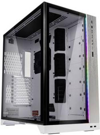 PC skříň, herní pouzdro midi tower Lian Li Lian Li O11Dynamic XL (ROG Certified) Midi-Tower - weiß, bílá, černá