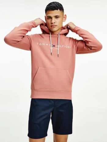 Tommy Hilfiger pánská starorůžová mikina - XL (SM8)