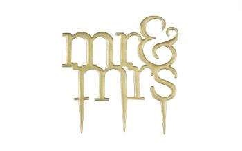 Šablona na zápich Mr & Mrs - Modern - PME