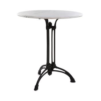 Blumfeldt Patras -XL, bistro stůl, mramorový stůl, 4-Seasons-Marble, voděvzdorný, mrazuvzdorný