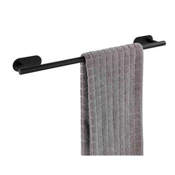 WENKO BEZ VRTÁNÍ TurboLoc OREA BLACK - Věšák na ručník, černý (z24294100)