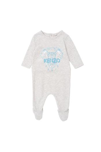 Kojenecké oblečení Kenzo Kids šedá barva