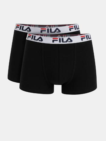 FILA Boxerky 2 ks Černá