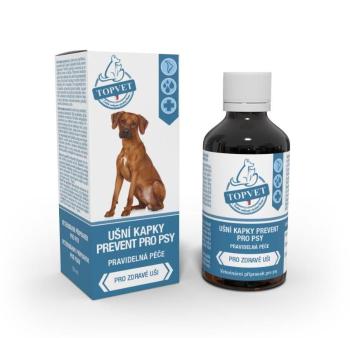 Topvet For Pets Ušní kapky Prevent pro psy 50 ml