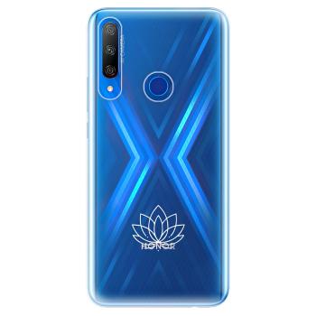 Odolné silikonové pouzdro iSaprio - čiré - Lotos - Huawei Honor 9X