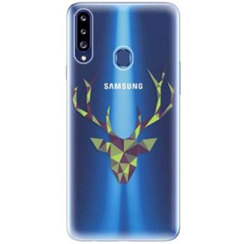 iSaprio Deer Green pro Samsung Galaxy A20s (deegre-TPU3_A20s)