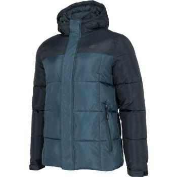 4F DOWN JACKET MEN´S Pánská péřová bunda, tmavě modrá, velikost XL