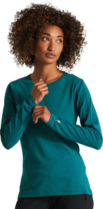 Specialized Women's Trail Jersey LS - tropical teal L