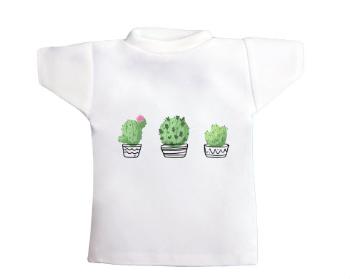 Tričko na láhev Kaktusy
