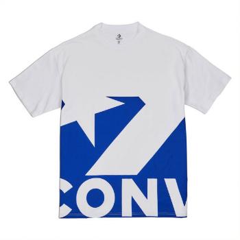 Converse STAR CHEVRON ICON REMIX TEE Pánské tričko, bílá, velikost M