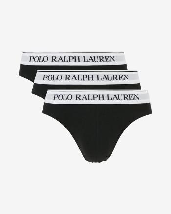 Polo Ralph Lauren Slipy 3 ks Černá