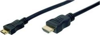 HDMI kabel Digitus [1x HDMI zástrčka - 1x mini HDMI zástrčka C] černá 2.00 m