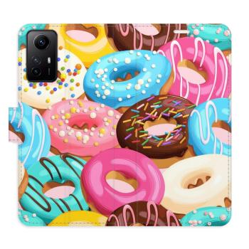 Flipové pouzdro iSaprio - Donuts Pattern 02 - Xiaomi Redmi Note 12S