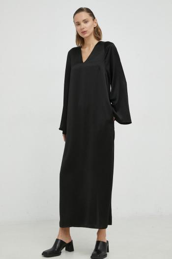 Šaty By Malene Birger Brynn černá barva, maxi