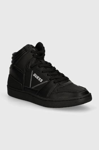 Sneakers boty Guess SAVA MID černá barva, FMTSAM PAC12