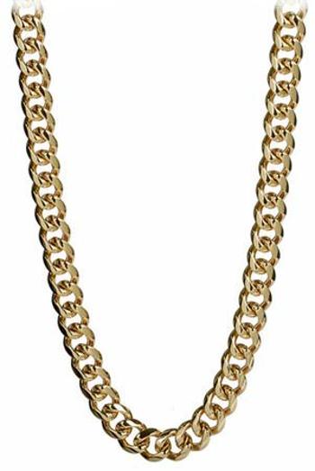 Troli Masivní pozlacený náhrdelník KN-001 Gold