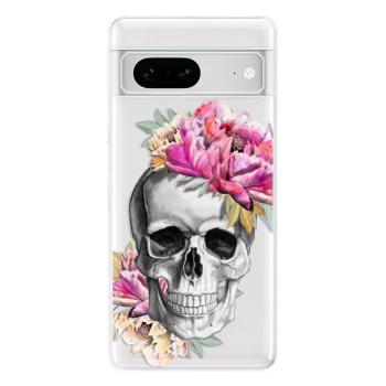 Odolné silikonové pouzdro iSaprio - Pretty Skull - Google Pixel 7 5G