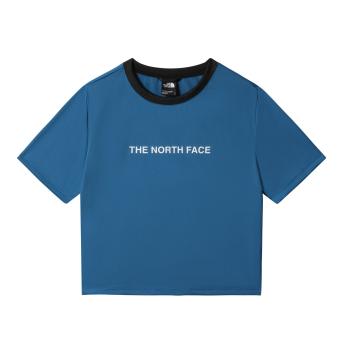 triko THE NORTH FACE W Ma  Ss Tee, Banff Blue/TNF Black Heather velikost: M