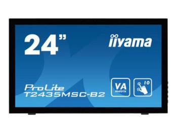 Iiyama LCD T2435MSC-B2 23,6''LED VA dotykový, 6ms,DVI/HDMI/DP,repro,1920x1080, č, T2435MSC-B2