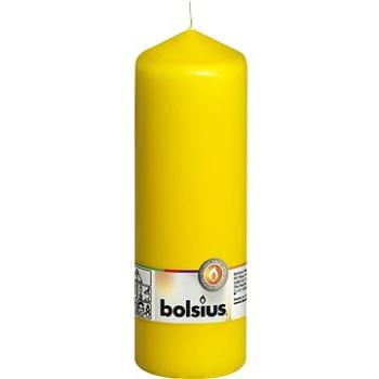 BOLSIUS svíčka klasická žlutá 200 × 68 mm (8717847028228)