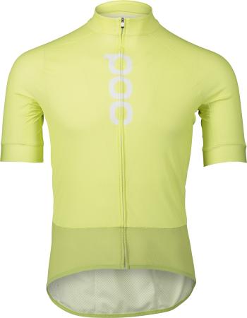 POC M's Essential Road Logo Jersey - lemon calcite L