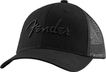 Fender 6 Panel Mesh Back Pick Pocket Hat, Black