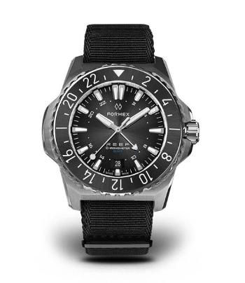 Formex Reef GMT Automatic Chronometer Black Dial with Blue GMT