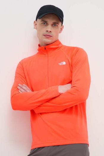 Sportovní mikina The North Face Flex II oranžová barva, NF0A7ZBCQI41