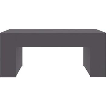 Konferenční stolek šedý 100x60x42 cm dřevotříska (802113)