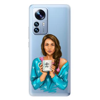 Odolné silikonové pouzdro iSaprio - Coffe Now - Brunette - Xiaomi 12 Pro