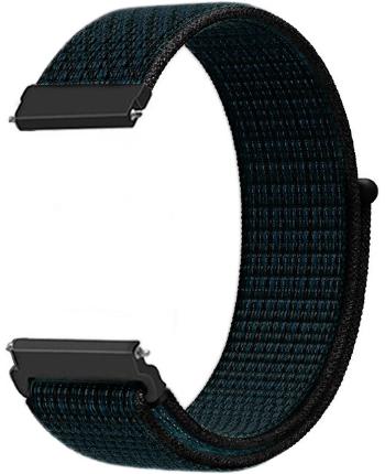 4wrist Provlékací řemínek pro Apple Watch - Black/Blue 38/40/41 mm