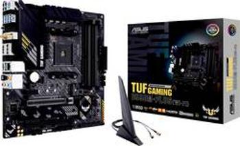 Základní deska Asus TUF GAMING B550M-PLUS (WI-FI) Socket AMD AM4 Tvarový faktor Micro-ATX Čipová sada základní desky AMD® B550