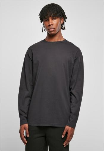 Urban Classics Heavy Oversized Garment Dye Longsleeve black - 4XL