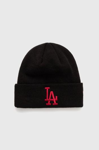 Čepice New Era černá barva, LOS ANGELES DODGERS