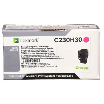 LEXMARK C230H30 - originální toner, purpurový, 2300 stran