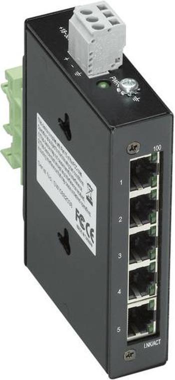 Průmyslový ECO Switch WAGO 5port. 100BASE-TX (852-111)