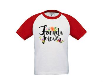 Dětské tričko baseball Friends forever