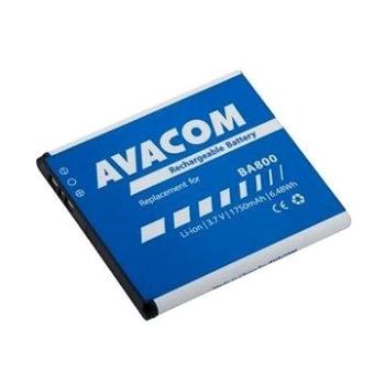 Avacom pro Sony Ericsson Li-Ion 3,7V 1750mAh (náhrada BA800) (GSSO-BA800-S1750)
