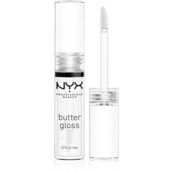 NYX Professional Makeup Butter Gloss lesk na rty odstín 54 Sugar Glass 8 ml