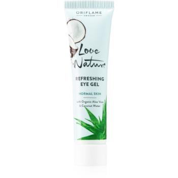 Oriflame Love Nature Aloe Vera & Coconut Water osvěžující oční gel 15 ml