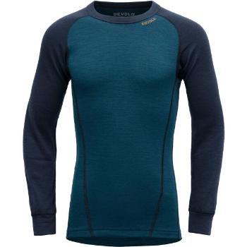 Devold DUO ACTIVE MERINO SHIRT JR Dětské termo triko, modrá, velikost 12