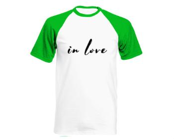 Pánské tričko Baseball in love