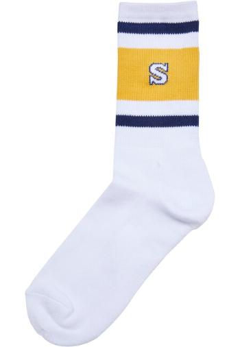 Urban Classics College Team Socks spaceblue/californiayellow/wht - 39–42